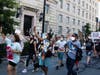 The George Floyd Memorial March on Washington makes its way down 15th Street N.W., toward Freedom Plaza Saturday morning.