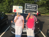 Many attendees brought signs or decorated their cars with messages showing their support for an end to racial injustice and violence across the country.