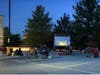 Rain delayed last Friday's Movie's Under The Starts until Saturday night.