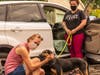Lucky Dog Animal Rescue traveled to Texas to rescue the dogs displaced by Hurricane Laura.