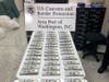 U.S. Customs and Border Protection officers at Washington Dulles International Airport seized almost $99,000 in unreported currency. 