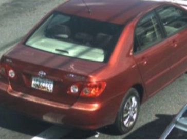 D.C. Police are seeking the public's help in locating a vehicle of interest involved in an armed kidnapping early Saturday morning.