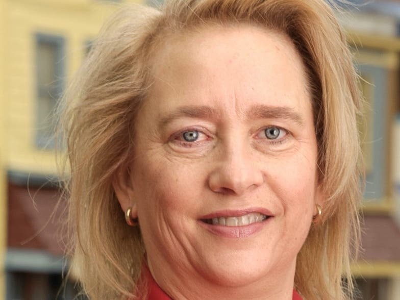 Sheila A Olem, 64, is running to succeed Mayor Lisa Merkel.