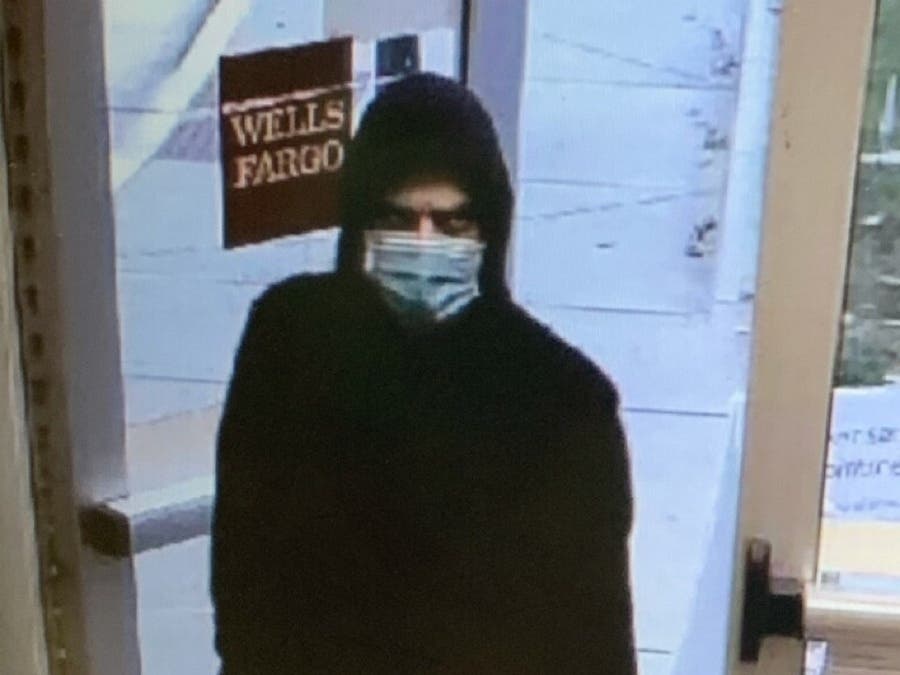 Herndon Police Department released a photo of a man they say robbed the Wells Fargo Bank Friday afternoon.