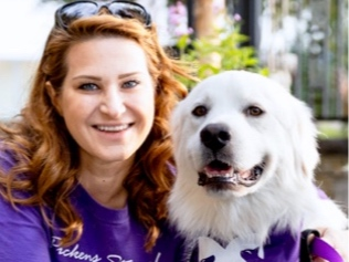 Kate Viar rescues dogs from rural shelters and organizes adoptions through DC PAWS Rescue.