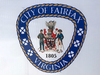 The official seal of the City of Fairfax includes the image of a Confederate soldier.