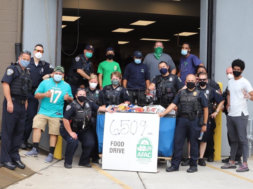 Arlington County Police are hosting the 2nd Annual Fill the Cruiser Food Drive to support the Arlington Food Assistance Center.