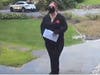 Police are looking for a woman who identified herself as "Stacy James."