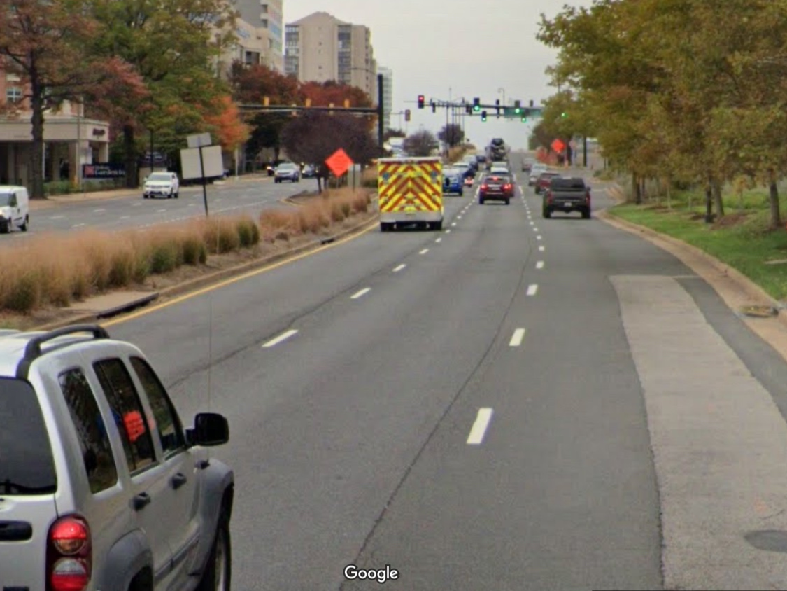 National Landing BID is trying to drum up public support for making Route 1 a street-level urban boulevard in Crystal City.