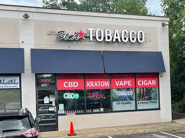 Fairfax City Police responded Sunday night for the report of a larceny in progress at Star Tobacco on Pickett Road.