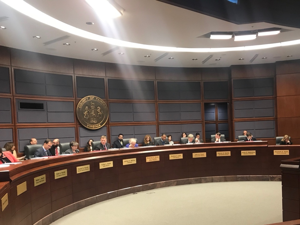 Fairfax County Board of Supervisors accepted a $5 million request by the Town of Herndon for its downtown redevelopment project.