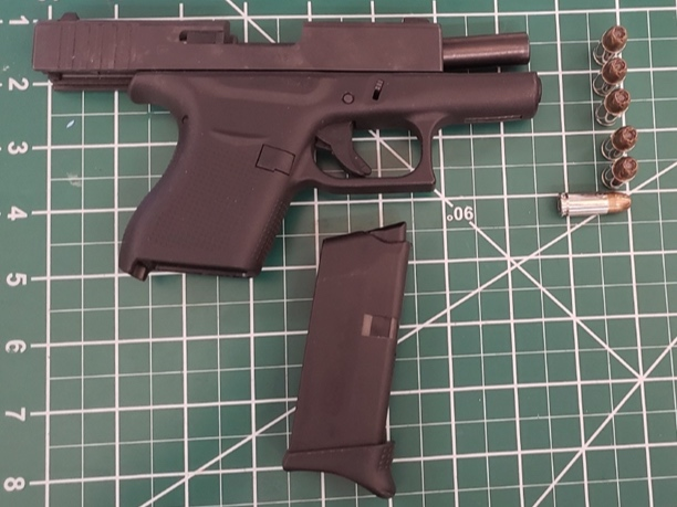 TSA officers at Ronald Reagan Washington National Airport detected this loaded handgun in a traveler’s carry-on bag on New Year’s Day.