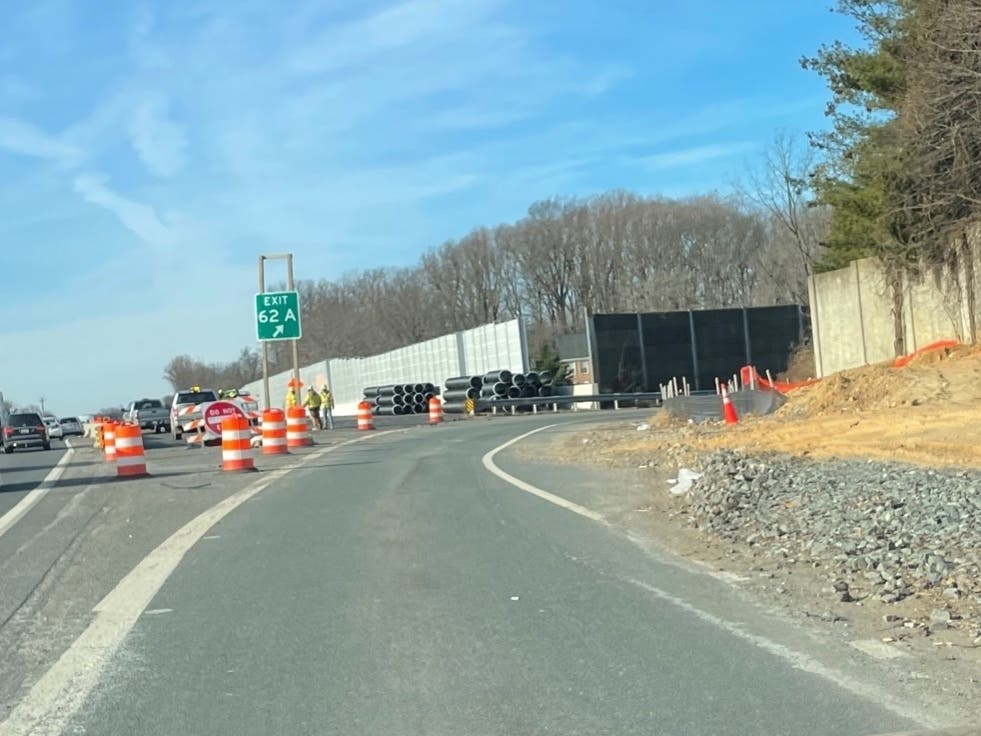 The ramp from I-66 West (Exit 62A) will be closed for three weeks starting Friday night to allow VDOT crews to perform utility work.