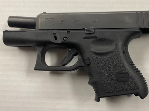 TSA officers detected a .40 caliber handgun loaded with 8 bullets, including one in the chamber, in a passenger's carry-on bag Tuesday morning at a Ronald Reagan Washington National  Airport checkpoint.