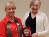 Mayor Shelia Olem and Renee Maxwell, who received a Distinguished Service Award as part of Sunday's 36th Annual Mayor’s Volunteer Appreciation Reception.​