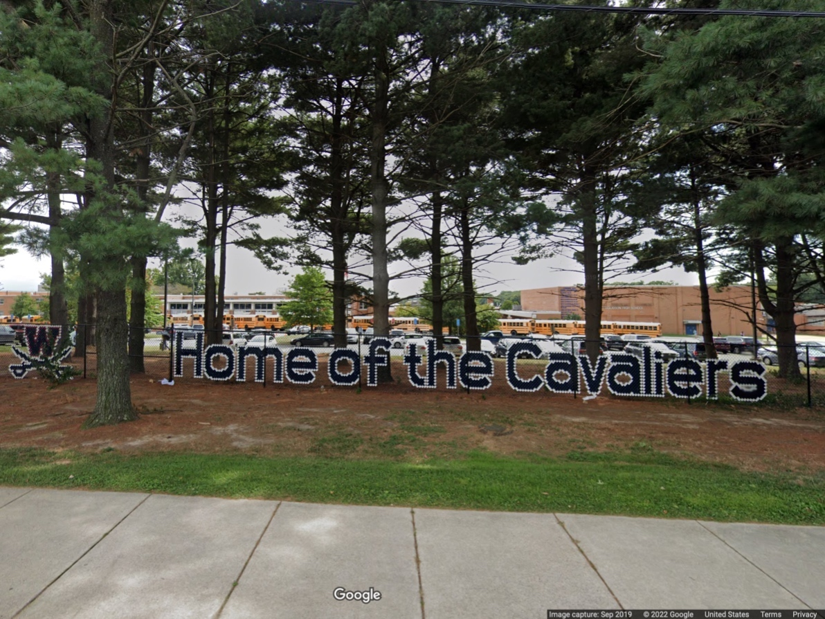 A substitute teacher spoke a racial slur aloud during an in-class reading of John Steinbeck's 1937 novel "Of Mice and Men" last month.