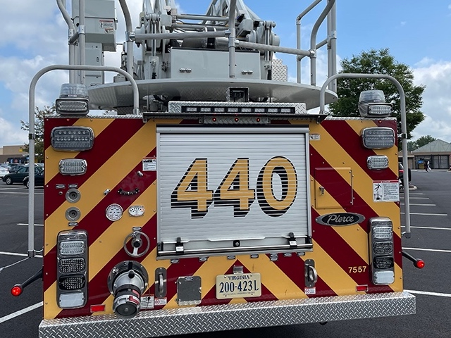 Fairfax County Fire & Rescue units were called to a Dunn Loring apartment building after smoke was reported by eighth floor residents.