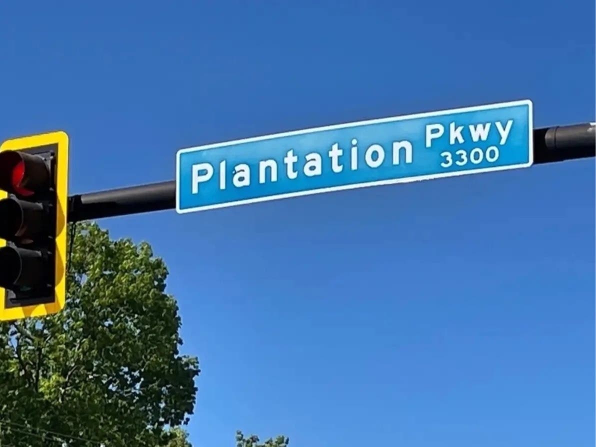Plantation Parkway was one of the streets the Fairfax City Council voted to rename due to its association with slavery, the Confederacy, and the myth of the "Lost Cause."