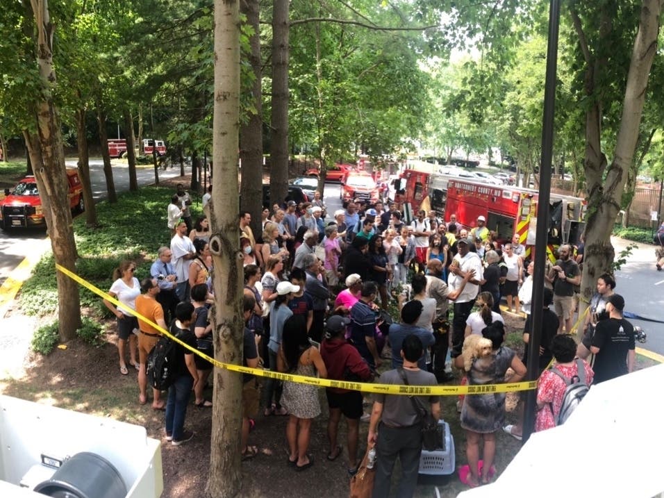 2-Alarm Fire Forces Evacuation Of Rockville Apartment Building: Report ...