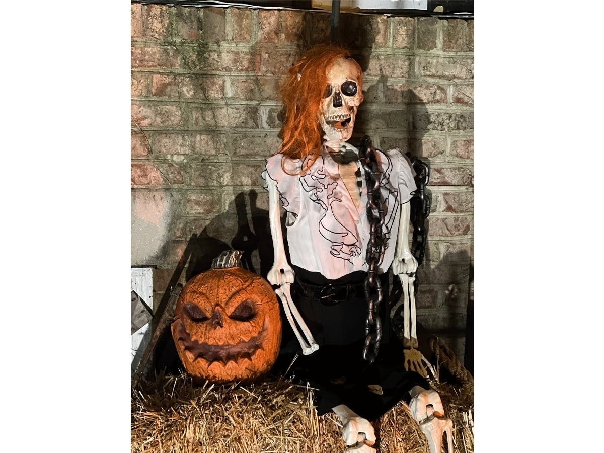 "My husband puts up an impressive Halloween display in King Farm. We would love more people to know about it." — Marie O'Dea, Rockville