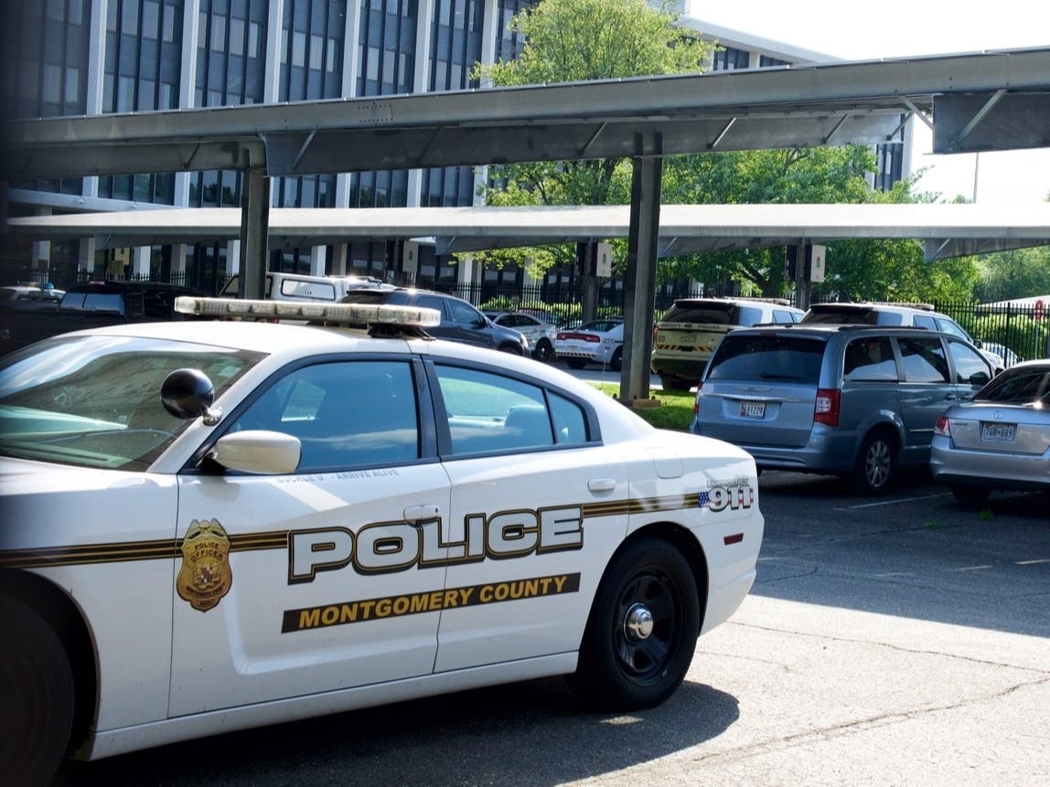 Three men whose vehicle crashed into a Metrobus Monday following a police pursuit have been charged with armed robbery.