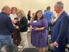 Anahita N. "Ana" Renner, shown here at a Sept 28 candidate meet and greet, lost her bid to sit on the Fairfax City Council by 15 votes. Since she lost by 0.04 percent, Renner can ask for a recount and the city is required to pay for it.