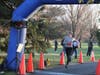 Chelsea Bieber is the first woman to cross the finish line in Saturday's Turkey Trot 2022 hosted by the Herndon Parks and Recreation.
