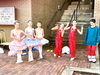Members of the Conservatory Ballet presented scenes from "The Nutcracker" on Saturday.