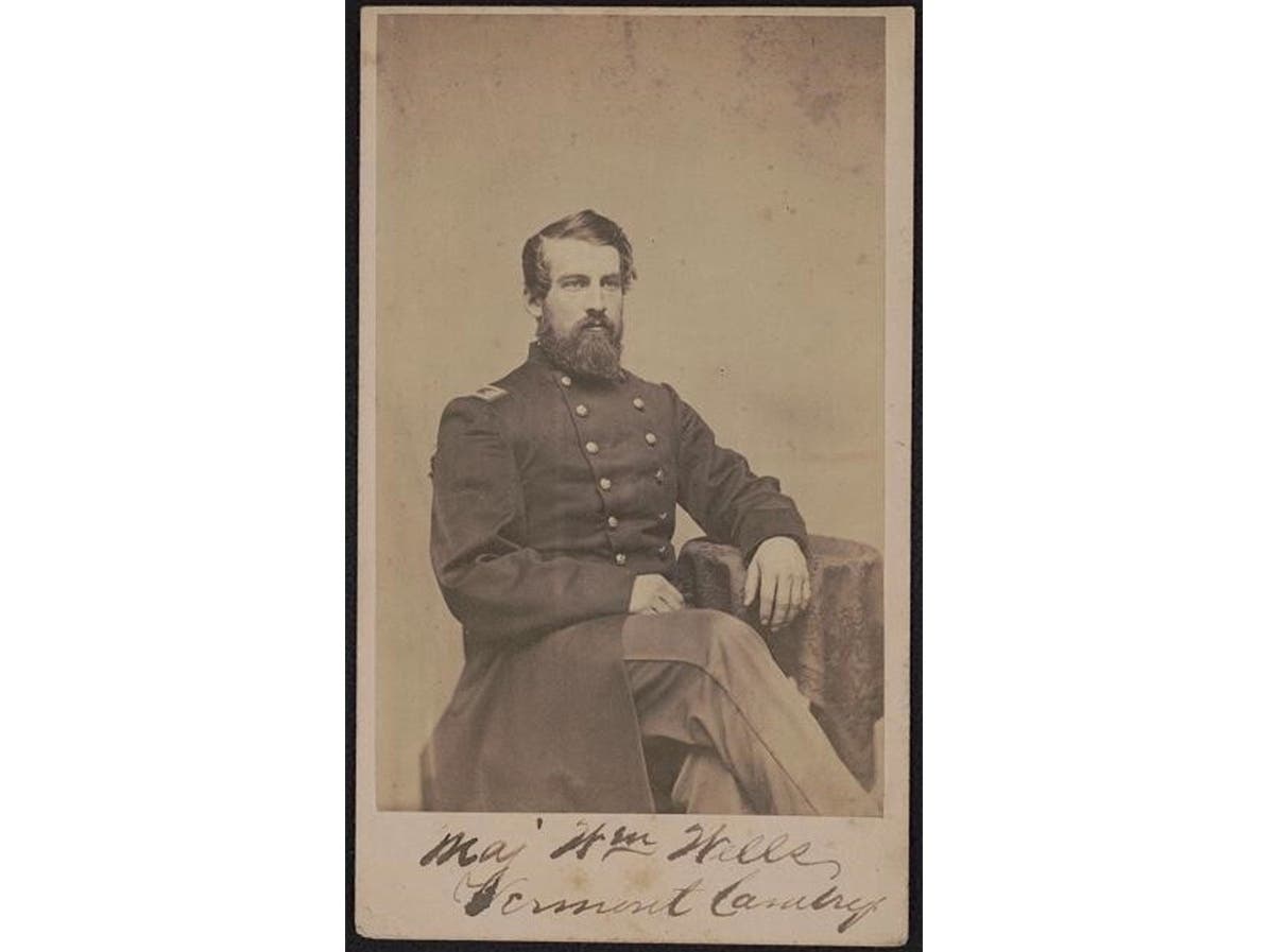 Maj. William Wells, Vermont Cavalry, c. 1862