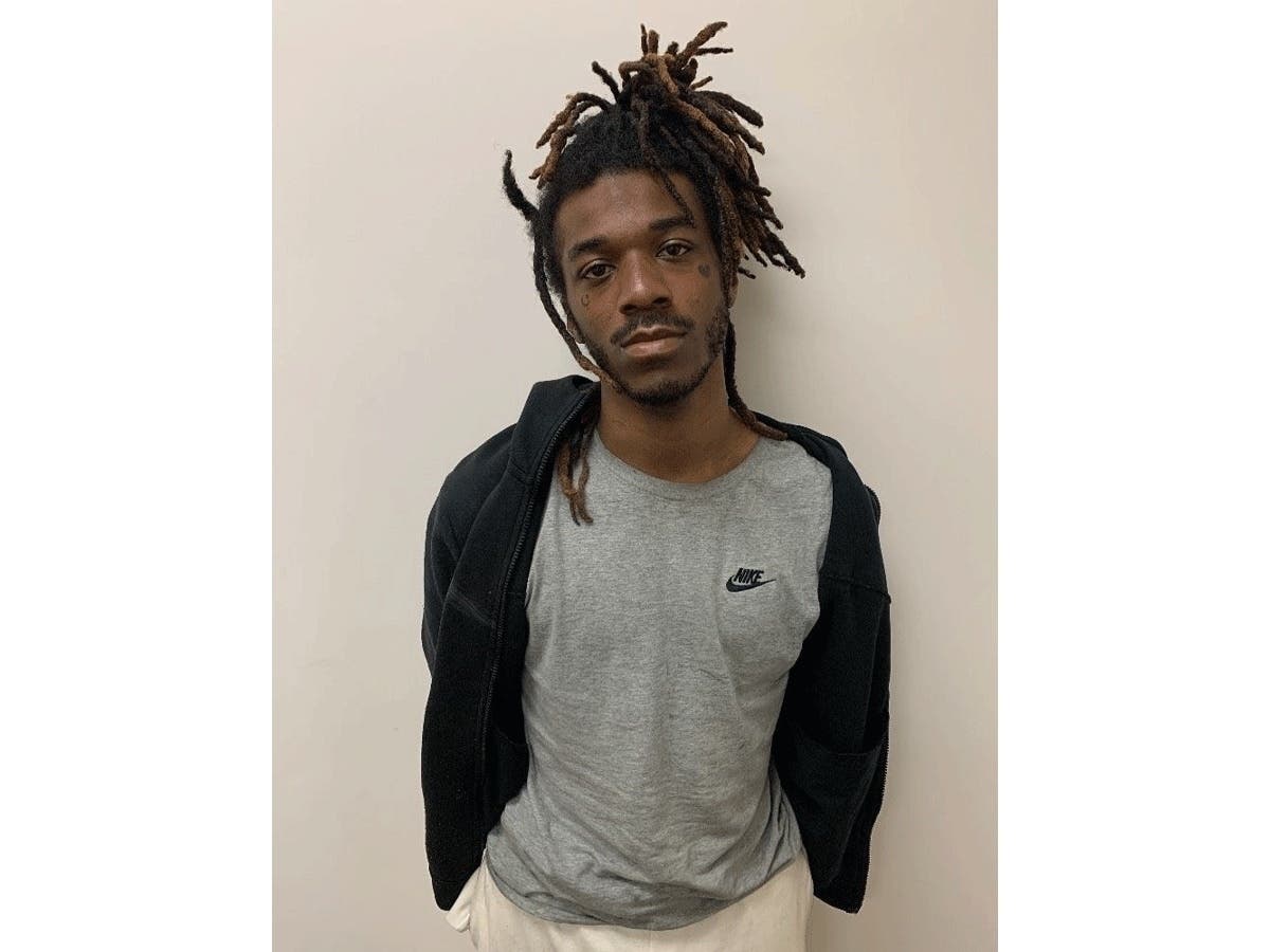 Police arrested Gerrard Luke Harrison, 24, of Rockville in connection with two recent robberies, including the theft of money from Girl Scouts selling cookies in front of a Safeway grocery store.