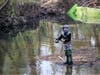 Children and their families gathered in Runnymede Park Saturday morning to take part in the annual Kids' Fishing Derby, which was hosted by the Town of Herndon Parks & Recreation Department (HP&RD)