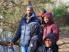Children and their families braved chilly temperatures Saturday morning to take part in the annual Kids' Trout Fishing Derby in Herndon.