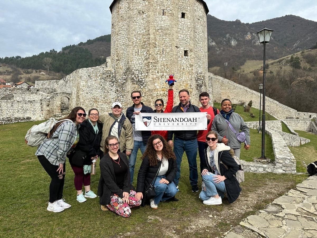 A Shenandoah University student from Fairfax recently traveled to Bosnia & Herzegovina as part of the school's Global Citizenship Project.