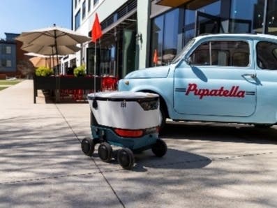 On Thursday, Uber Technologies, Inc. and Cartken, an AI-powered robotics company, introduced autonomous robot delivery in partnership with select Mosaic District merchants.