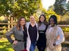 From left are Elana Woolf, LCPC, The Woolf Center founder and clinical supervisor; Victoria Davis, LCSW-C (maternal mental health and anxiety); Beth Reeves, LCSW-C (teens) and Naya Jackson; specialized clinical intern, moms and BIPOC clients.
