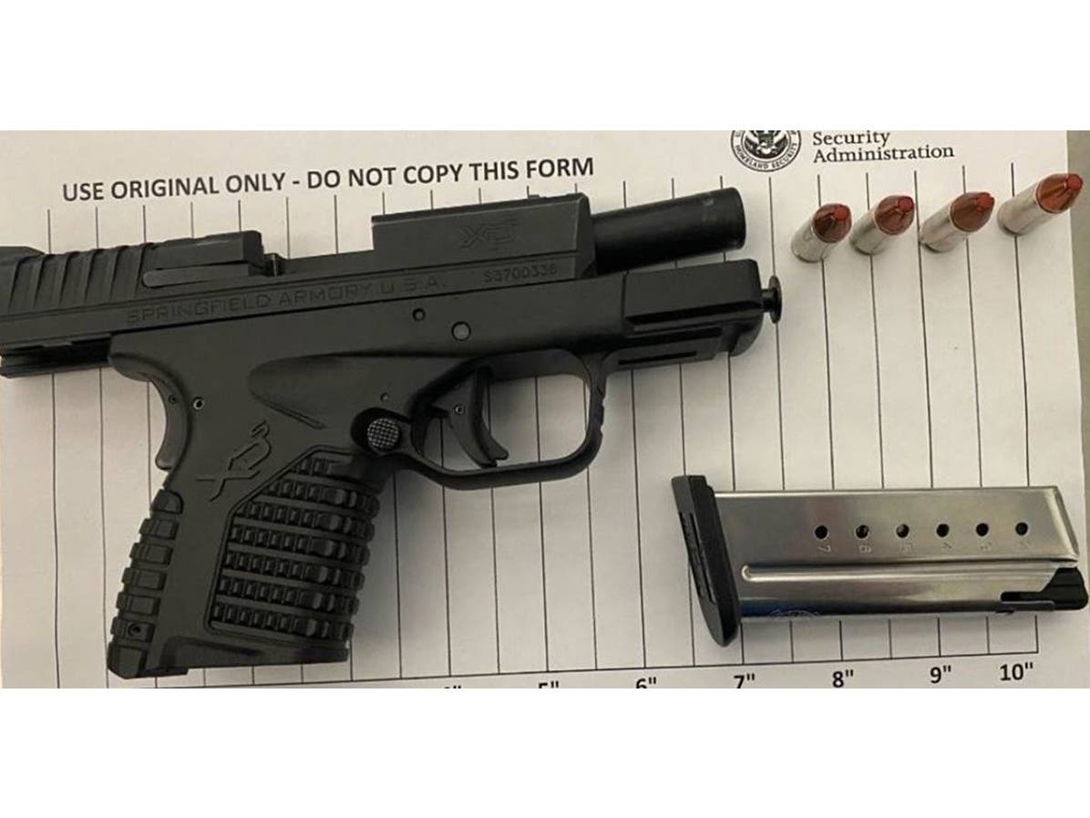 Loaded Handgun Found In Carry-On Bag At Dulles Airport Checkpoint ...