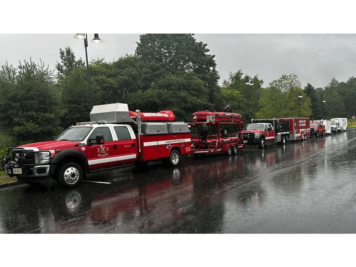 Fairfax City Fire Department deployed its Swift Rescue Team on Sunday to Vermont as part the rescue effort following recent flooding.