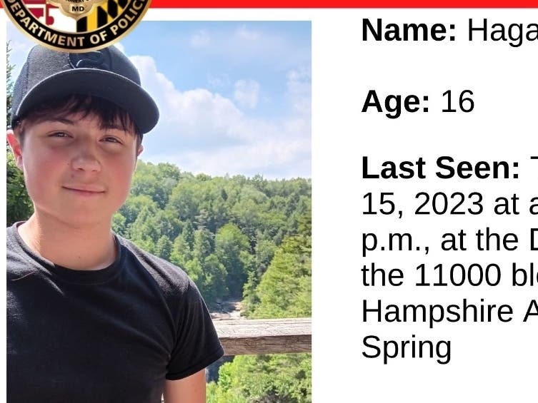 Montgomery County Police are asking anyone who knows the whereabouts of 16-year-old Hagan Rousseau of Silver Spring to contact them.