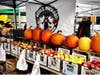 The Reston Farmers Market is a convenient place to pick up a pumpkin for the family's Halloween jack-o-lantern.