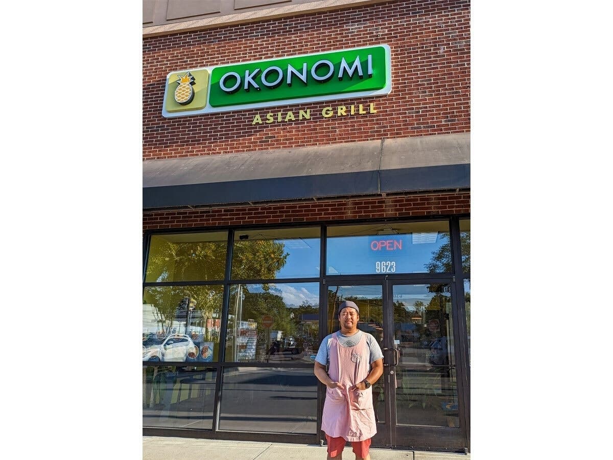 Alex Kang, owner of Okonomi Asian Grill, worked with some of the top chefs in Vietnam to develop his unique blend of Vietnamese/Korean cuisine.