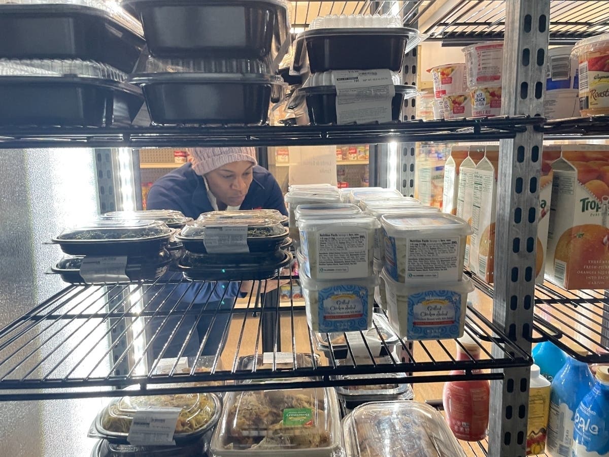 66 Express Outside the Beltway Gives Refrigerator To Food For Others