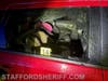 Detectives from the Stafford County Sheriff's Office found that multiple vehicles had been struck during Thursday night's shooting in Shasta. (SCSO)