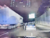 Virginia State Trooper Aziz tries to engage 43-year-old Erica D. Bernard of Albright, West Virginia, who stopped her sedan in a northbound travel lane of the Capital Beltway/I-495 near exit 52 in Fairfax County.