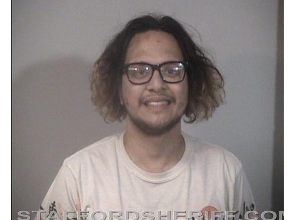 Philip Erikson, 23, was arrested at Mary Washington Hospital Wednesday night and charged with two counts of assault and battery on law enforcement, disorderly conduct, and assault and battery, as well as destruction of property.