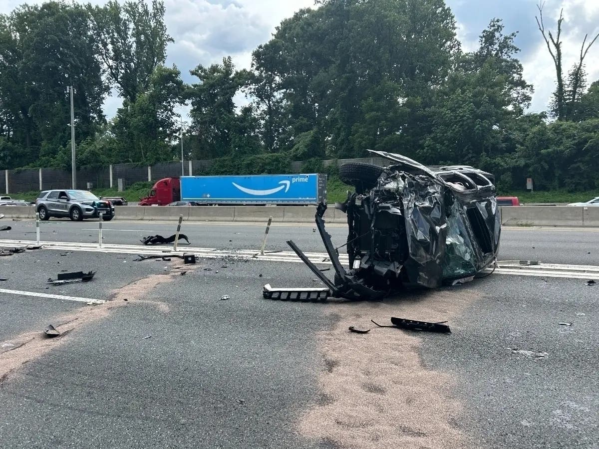 Arlington Woman Killed In 5-Car Crash On I-495: Police | Arlington, VA ...