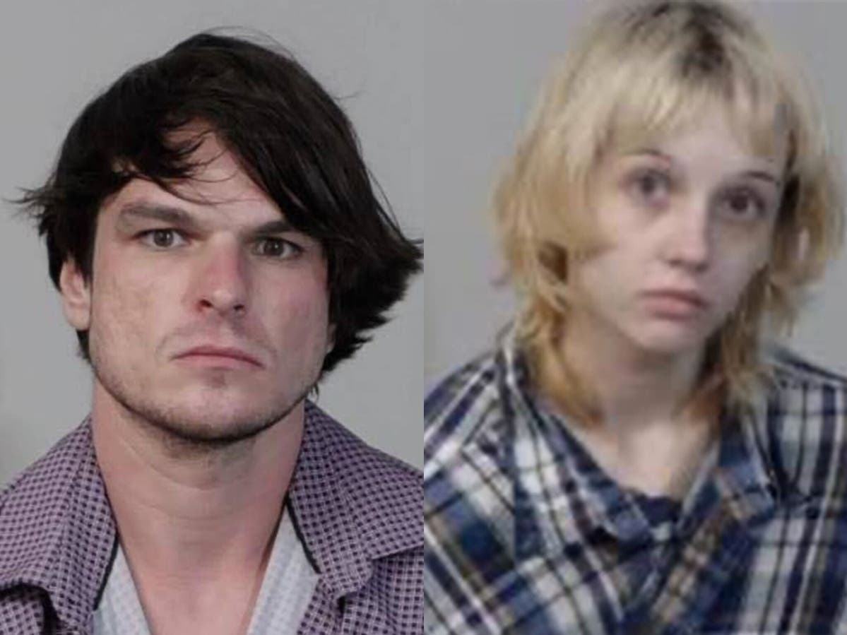 Angela Hoffman (right) and her boyfriend Andrew Phillips are being held without bond in the Rappahannock Regional Jail, facing multiple charges, including homicide, in the death of Hoffman's 3-month-old son last November.