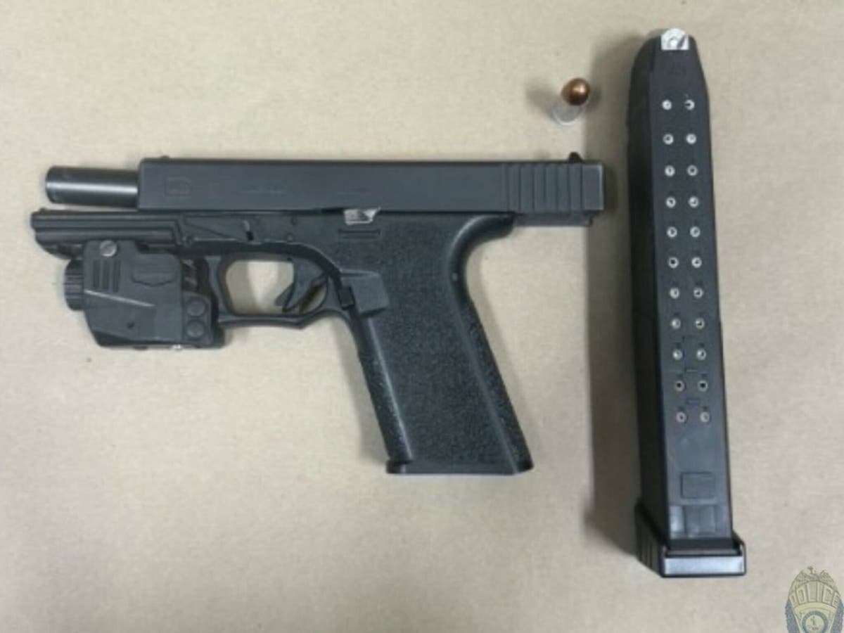 Police found a concealed handgun in the possession of an 18-year-old from Arlington whom they arrested early Saturday in south Rosslyn.
