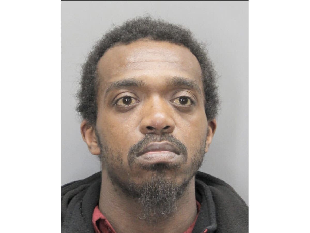 Fairfax County officers arrested 35-year-old Larry Mudd of Reston after a police drone reportedly captured him on video peeping into Reston windows on Friday night, authorities say.