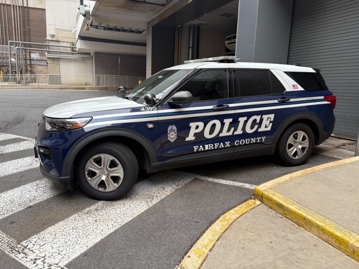 Fairfax County police are looking for a man they say stole an undisclosed amount of money from a Great Falls bank on Monday afternoon.
