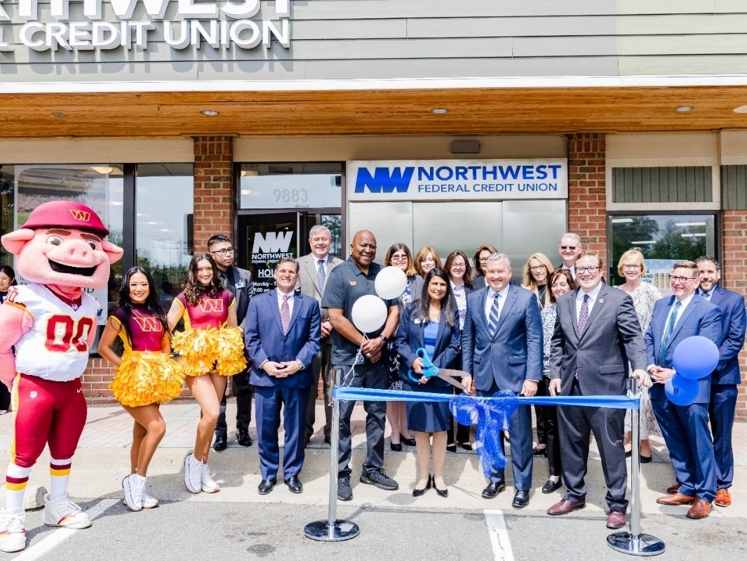 Northwest Federal Credit Union opened a branch at Great Falls Center on Thursday.